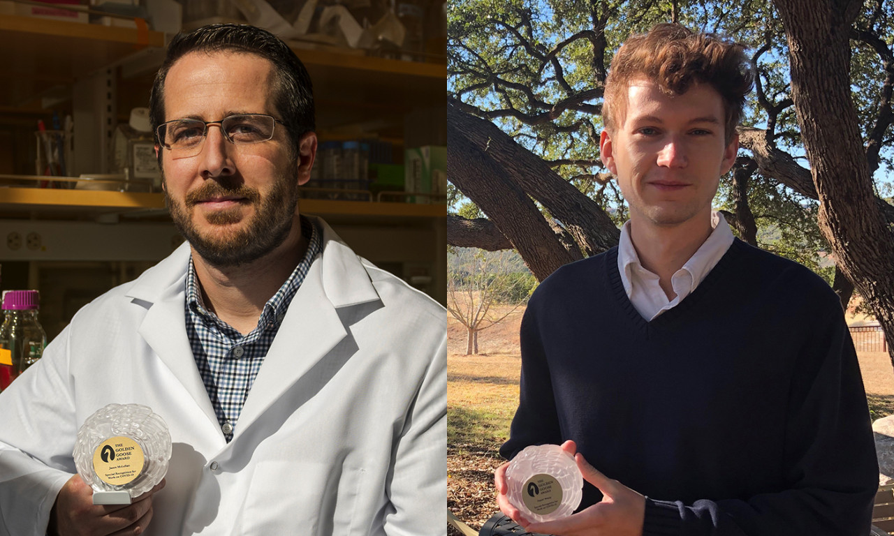 Texas Coronavirus Scientists Win Award for Research with ‘Great Societal Benefit’