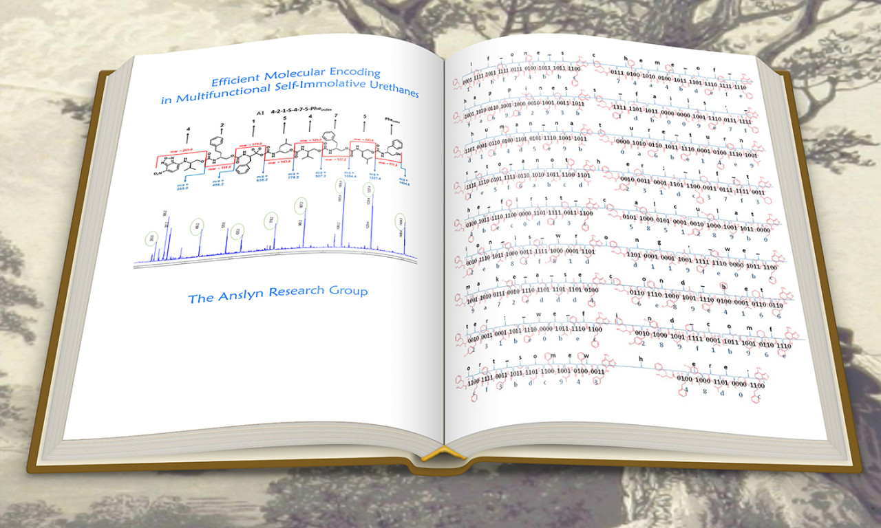 UT Chemistry Researchers Encode Jane Austen Quote in a Polymer