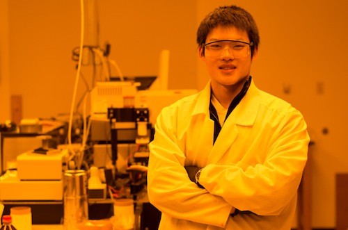 Chemistry Major Wade Wang Is Helping to Build a Better Microchip